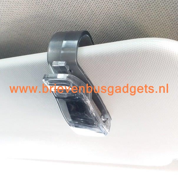 Cliphouder Bril Zonneklep Overzicht