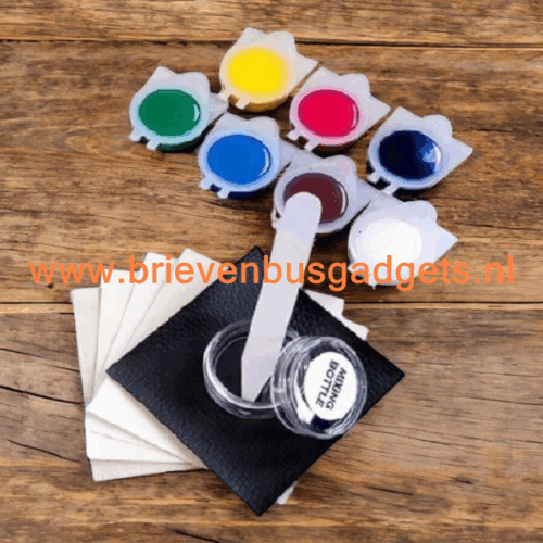 Leer en Vinyl Reparatie Set Inhoud