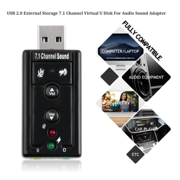 USB Geluidskaart Adapter - Afbeelding 2