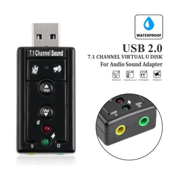 USB Geluidskaart Adapter