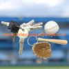 Sleutelhanger Honkbal Softbal Voorbeeld
