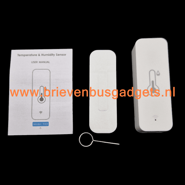 Temperatuur en luchtvochtigheidsmeter Inhoud