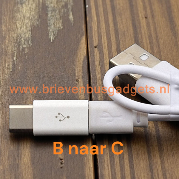 Micro USB naar C Vast 042